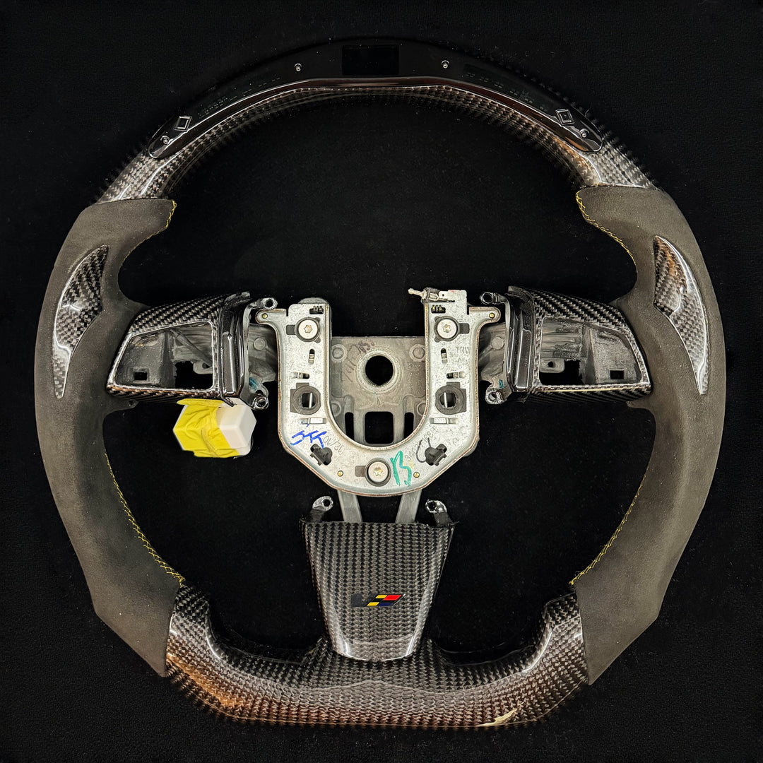2008-2014 Cadillac CTS/CTS-V Carbon Fiber Steering Wheel