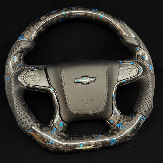 2014-2018 Chevrolet Silverado/Suburban/Tahoe Carbon Fiber Steering Wheel