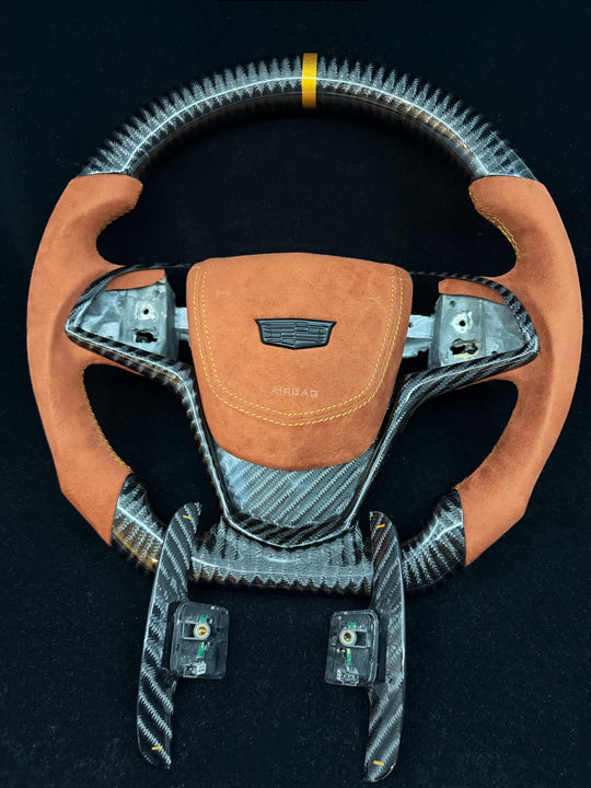 2013-2019 Cadillac ATS/CTS Carbon Fiber Steering Wheel
