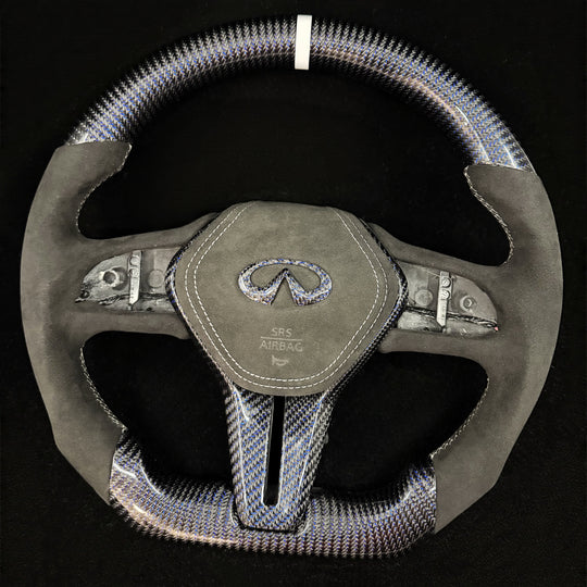 2017+ Infiniti Q60/2018+ Q50 Carbon Fiber Steering Wheel