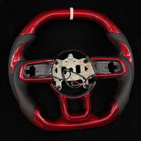 2018+ Jeep JL Wrangler/Gladiator Carbon Fiber Steering Wheel