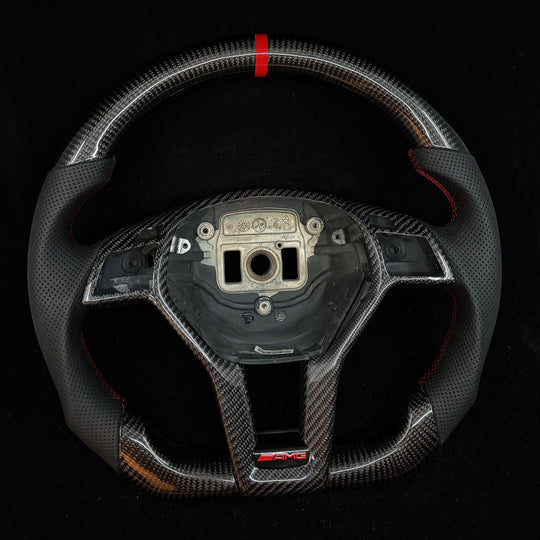 Mercedes Benz Custom Carbon Fiber Steering Wheel