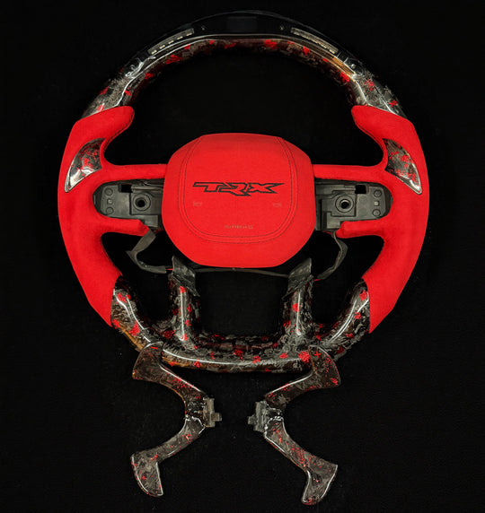 Volante de fibra de carbono Dodge RAM TRX 2021+