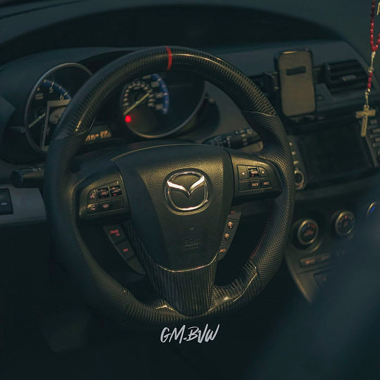 2010-2013 Mazdaspeed3/Mazda3 Carbon Fiber Steering Wheel