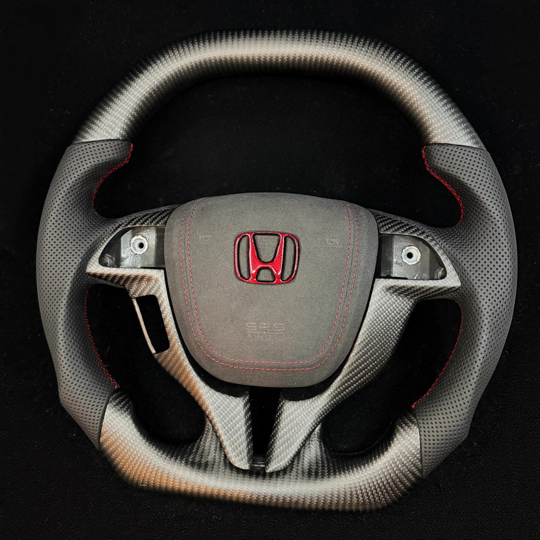 2008-2012 Honda 8th Gen Accord Carbon Fiber Steering Wheel