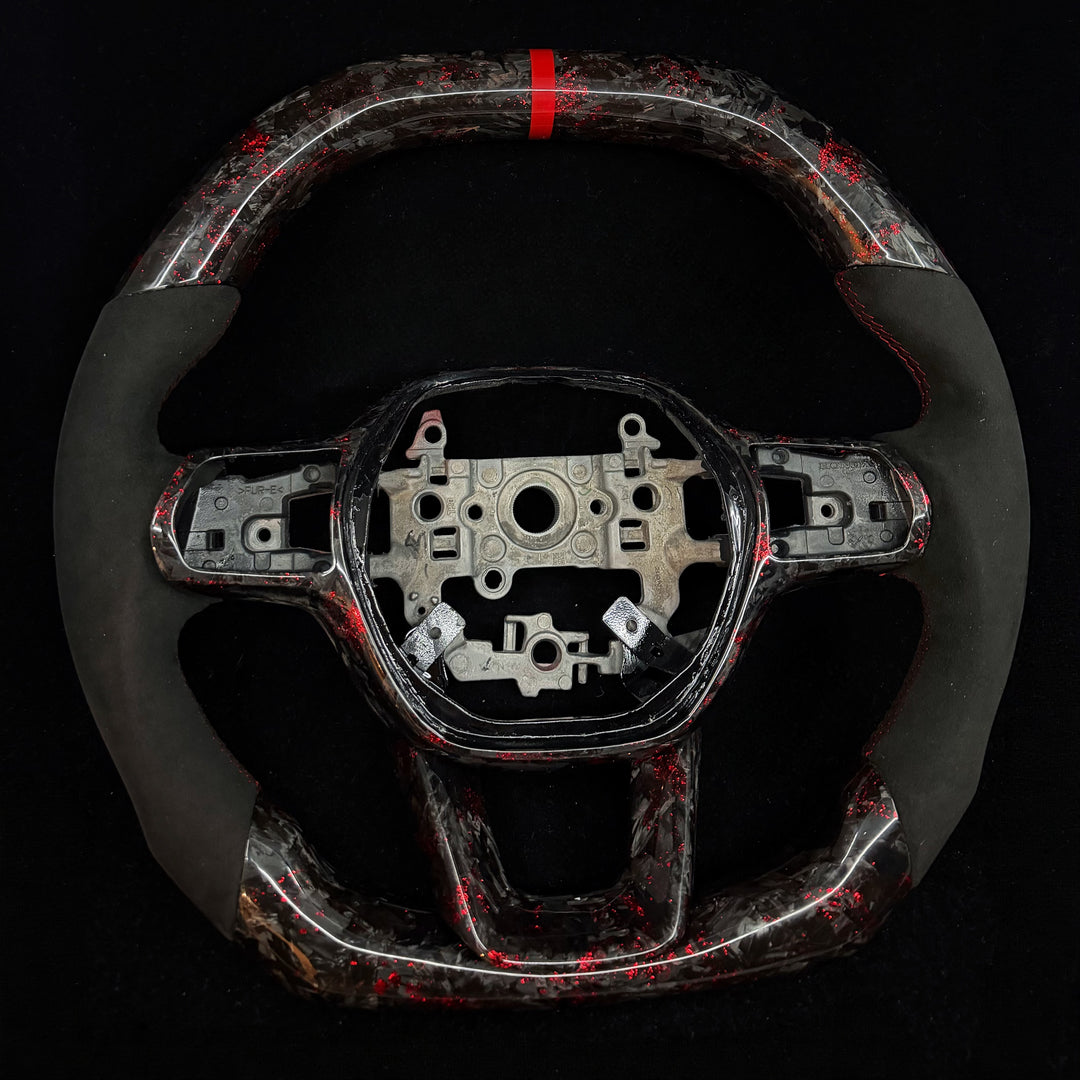 Volante de fibra de carbono del Honda Civic de 11.a generación 2022+