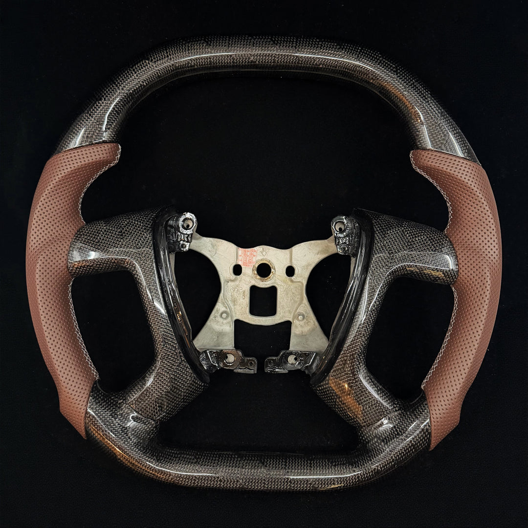 2007-2014 Chevrolet Silverado/Tahoe/GMC Sierra/Yukon/Cadillac Escalade Carbon Fiber Steering Wheel