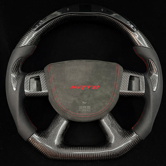 Volante de fibra de carbono 2006-2010 WK1 Jeep Grand Cherokee SRT8