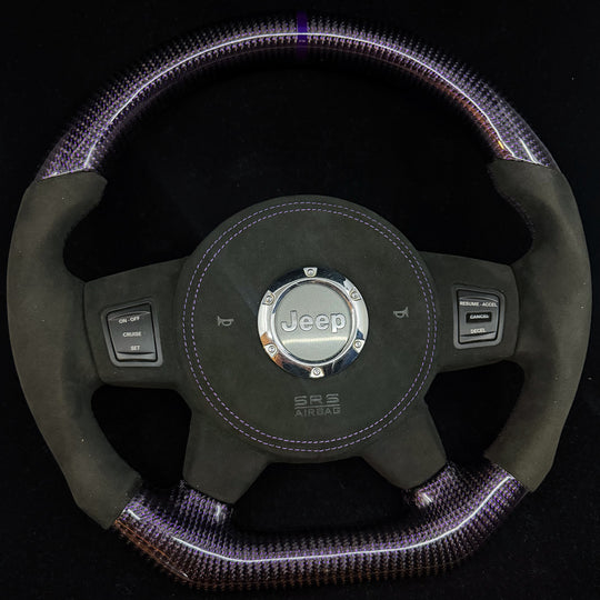 Volante de fibra de carbono 2006-2010 WK1 Jeep Grand Cherokee SRT8