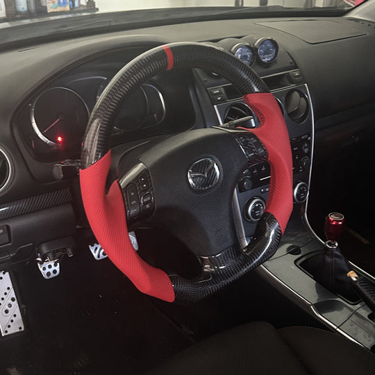 Volante de fibra de carbono Mazdaspeed 6/Mazda 6 2003-2008