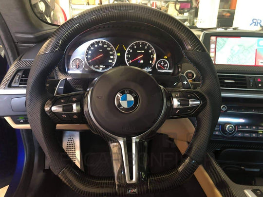 Bmw F Chassis M-Sport/m2/3/4/5/6 Carbon Fiber Steering Wheel