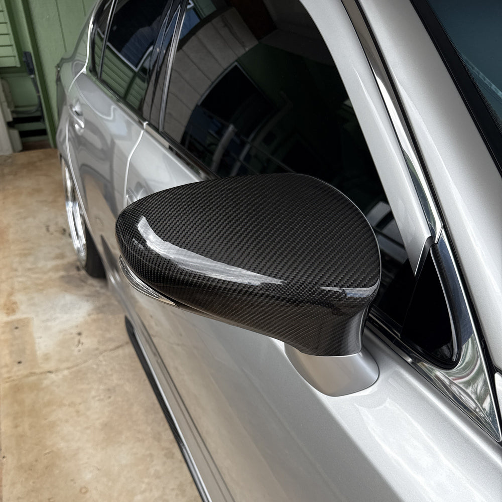 2014-2020 Lexus IS/GS/RC Carbon Fiber Mirror Cap Replacements