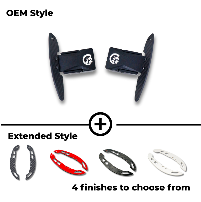 Zen Series™ Carbon Fiber Magnetic Paddle Shifters for 2019+ Hyundai Elantra N/Veloster N/I30 N/Kona N