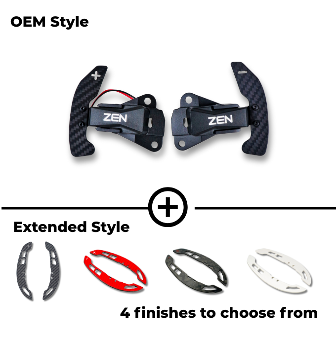 Zen Series™ Carbon Fiber Magnetic Paddle Shifters for 2017+ Subaru BRZ/Toyota 86/GR86