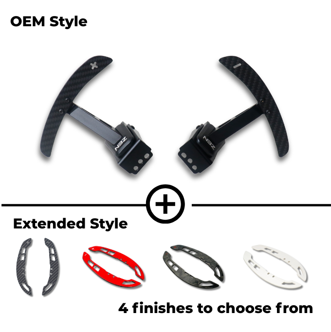 Zen Series™ Carbon Fiber Magnetic Paddle Shifters for Porsche