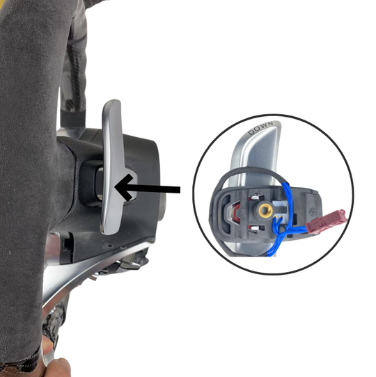 Zen Series™ Carbon Fiber Magnetic Paddle Shifters for Mercedes