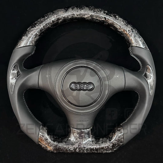 Audi B6 A4/S4/RS4/A6/S6/RS6 Carbon Fiber Steering Wheel Steering Wheels