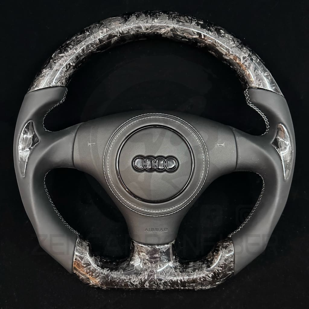 Audi B6 A4/S4/RS4/A6/S6/RS6 Carbon Fiber Steering Wheel Steering Wheels