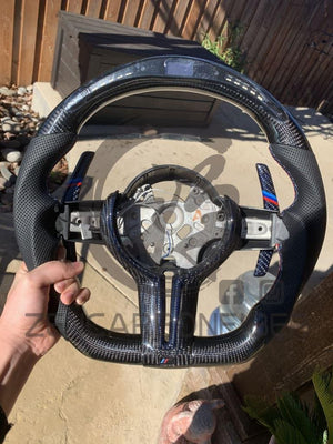 Bmw F Chassis M-Sport/m2/3/4/5/6 Carbon Fiber Steering Wheel