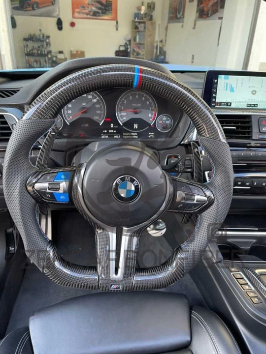 Bmw F Chassis M-Sport/m2/3/4/5/6 Carbon Fiber Steering Wheel