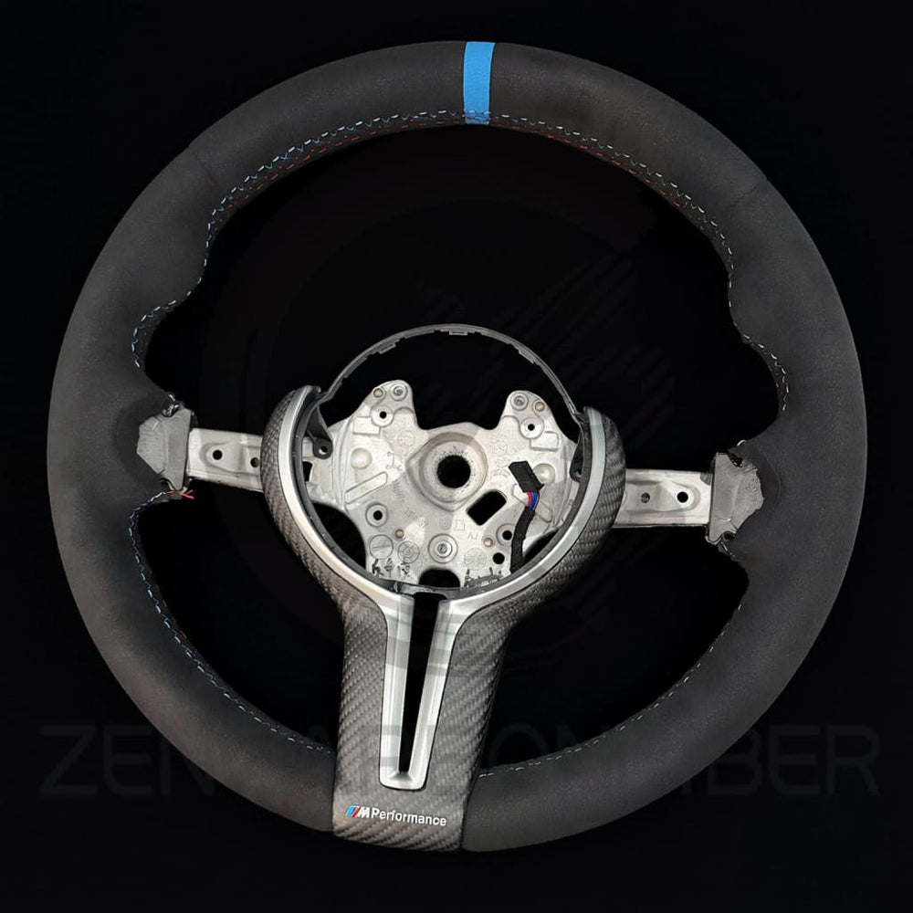 BMW F8X M2/M3/M4 CS Style Alcantara Steering Wheel - Steering Wheels