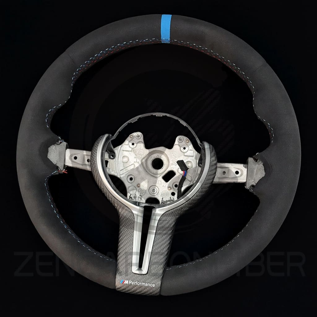 BMW F8X M2/M3/M4 CS Style Alcantara Steering Wheel - Steering Wheels