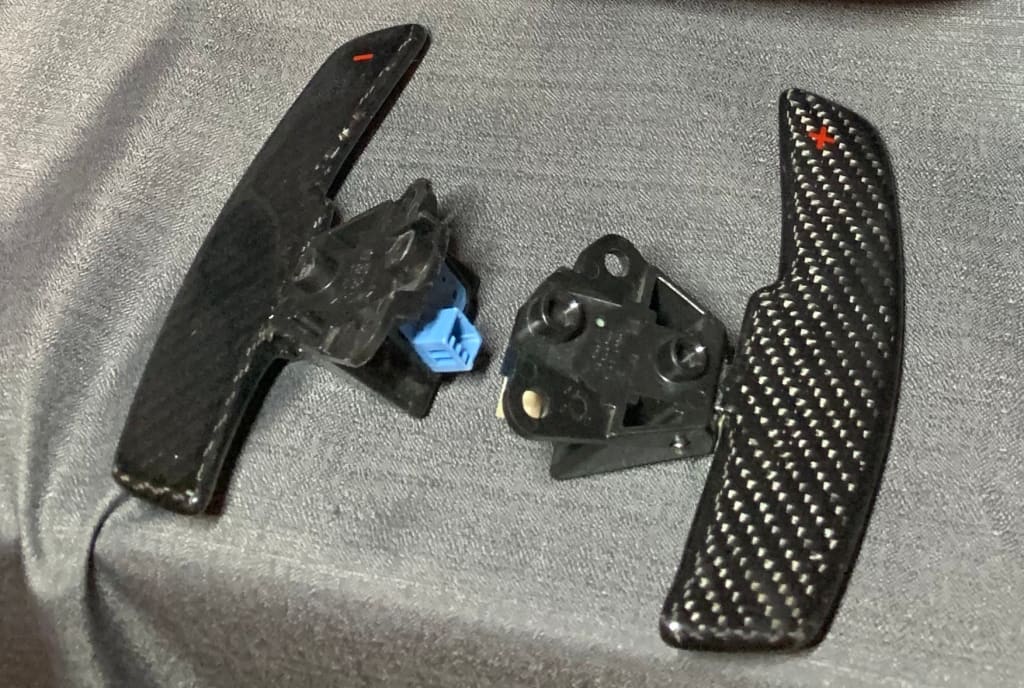 2014+ Lexus 3Is/4Is/Rc/Gsf Carbon Fiber Paddle Shifters