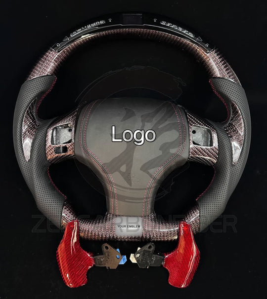 Carbon Fiber Steering Wheel for 2006-2013 Lexus IS250/IS350/ISF - Steering Wheels