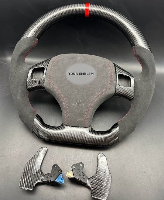 Carbon Fiber Steering Wheel for 2006-2013 Lexus IS250/IS350/ISF - Steering Wheels