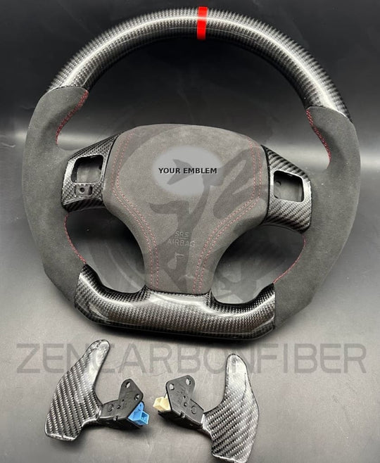 Carbon Fiber Steering Wheel for 2006-2013 Lexus IS250/IS350/ISF - Steering Wheels