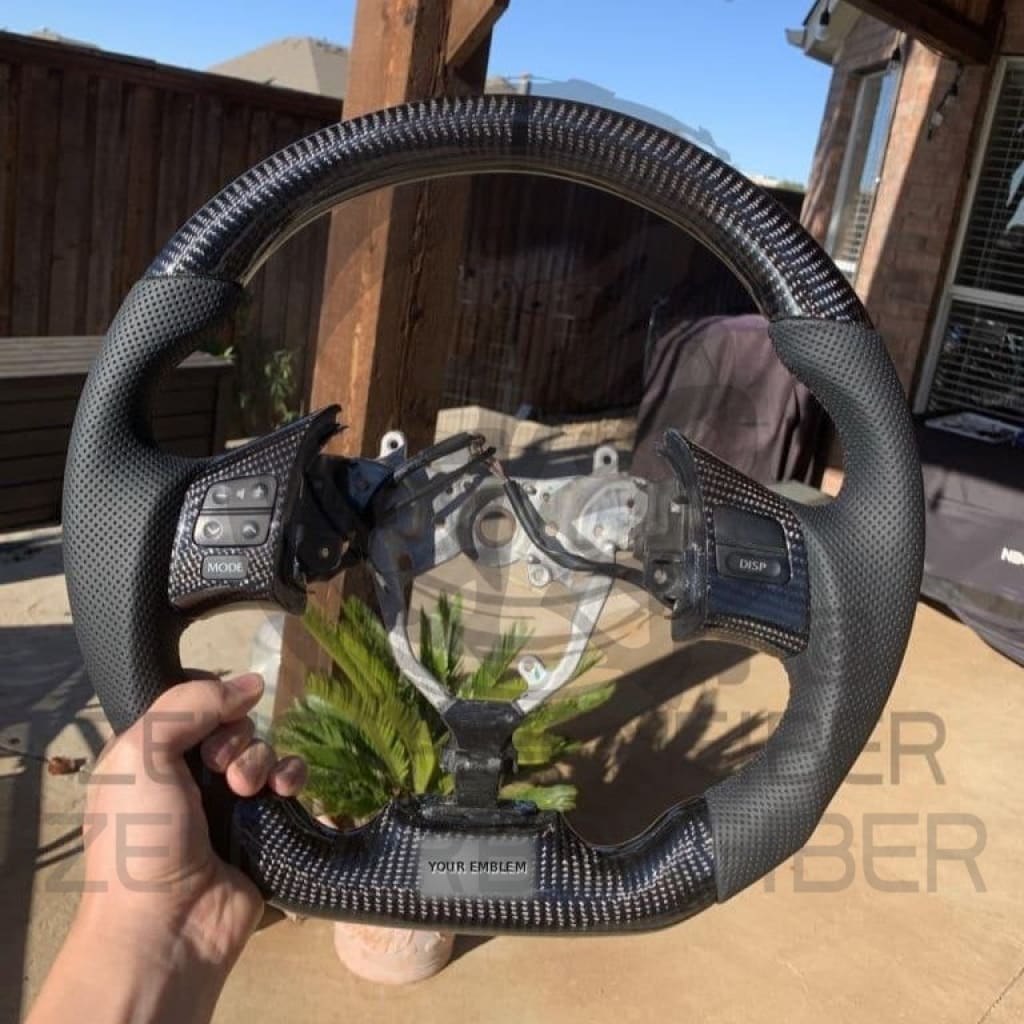 Carbon Fiber Steering Wheel for 2006-2013 Lexus IS250/IS350/ISF - Steering Wheels
