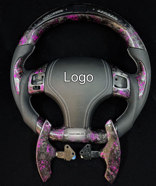 Carbon Fiber Steering Wheel for 2006-2013 Lexus IS250/IS350/ISF - Steering Wheels