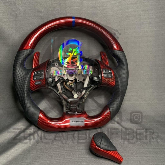 Carbon Fiber Steering Wheel for 2006-2013 Lexus IS250/IS350/ISF - Steering Wheels