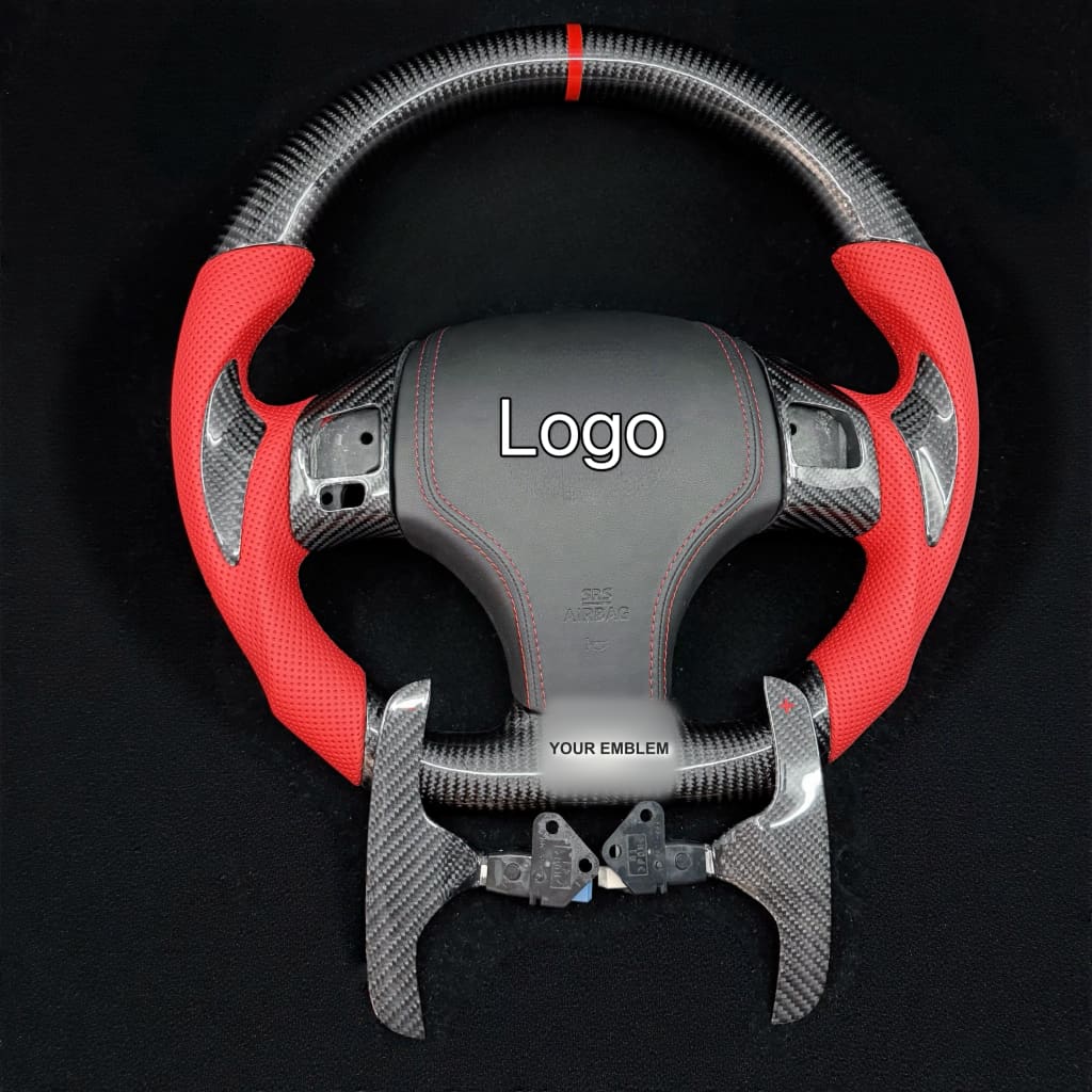 Carbon Fiber Steering Wheel for 2006-2013 Lexus IS250/IS350/ISF - Steering Wheels