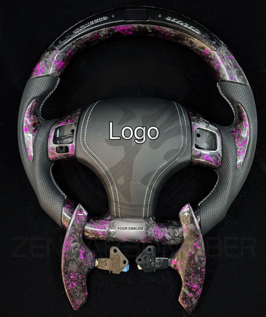 Carbon Fiber Steering Wheel for 2006-2013 Lexus IS250/IS350/ISF - Steering Wheels