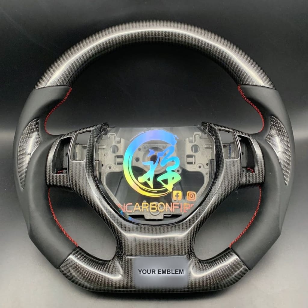 Carbon Fiber Steering Wheel for 2012-2015 Lexus GS/ES - Steering Wheels