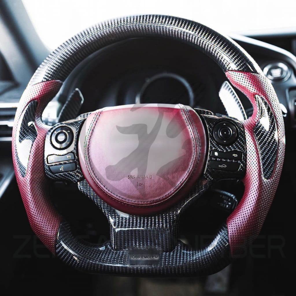 Carbon Fiber Steering Wheel for 2014-2025 Lexus 3IS/4IS/RC/GSF - Steering Wheels