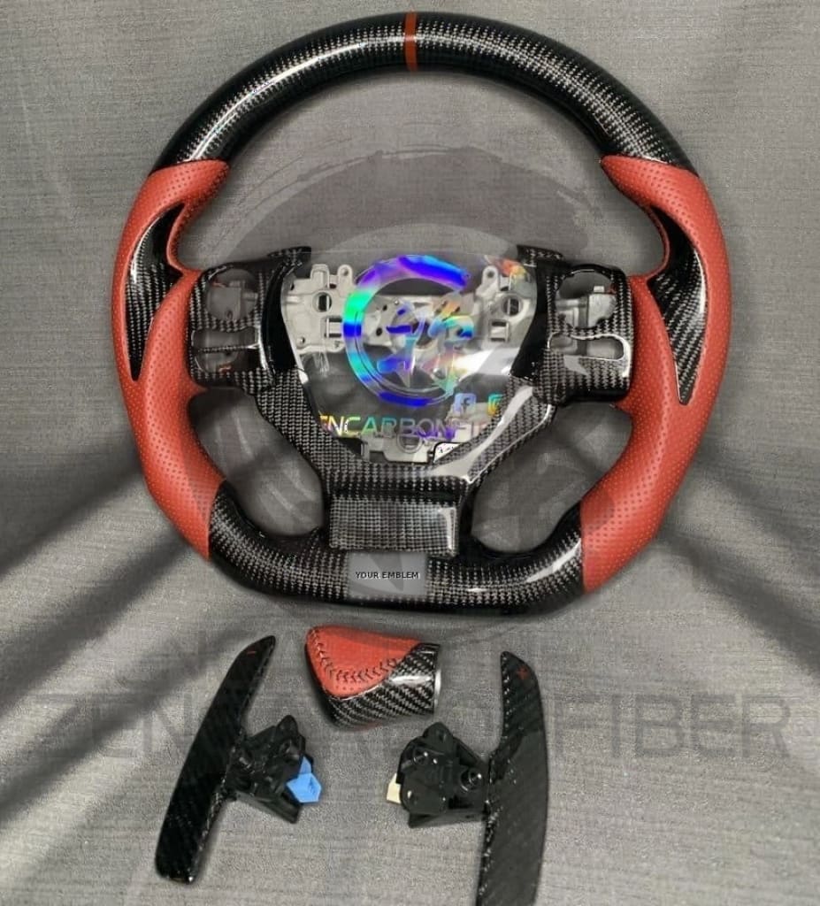 Carbon Fiber Steering Wheel for 2014-2025 Lexus 3IS/4IS/RC/GSF - Steering Wheels