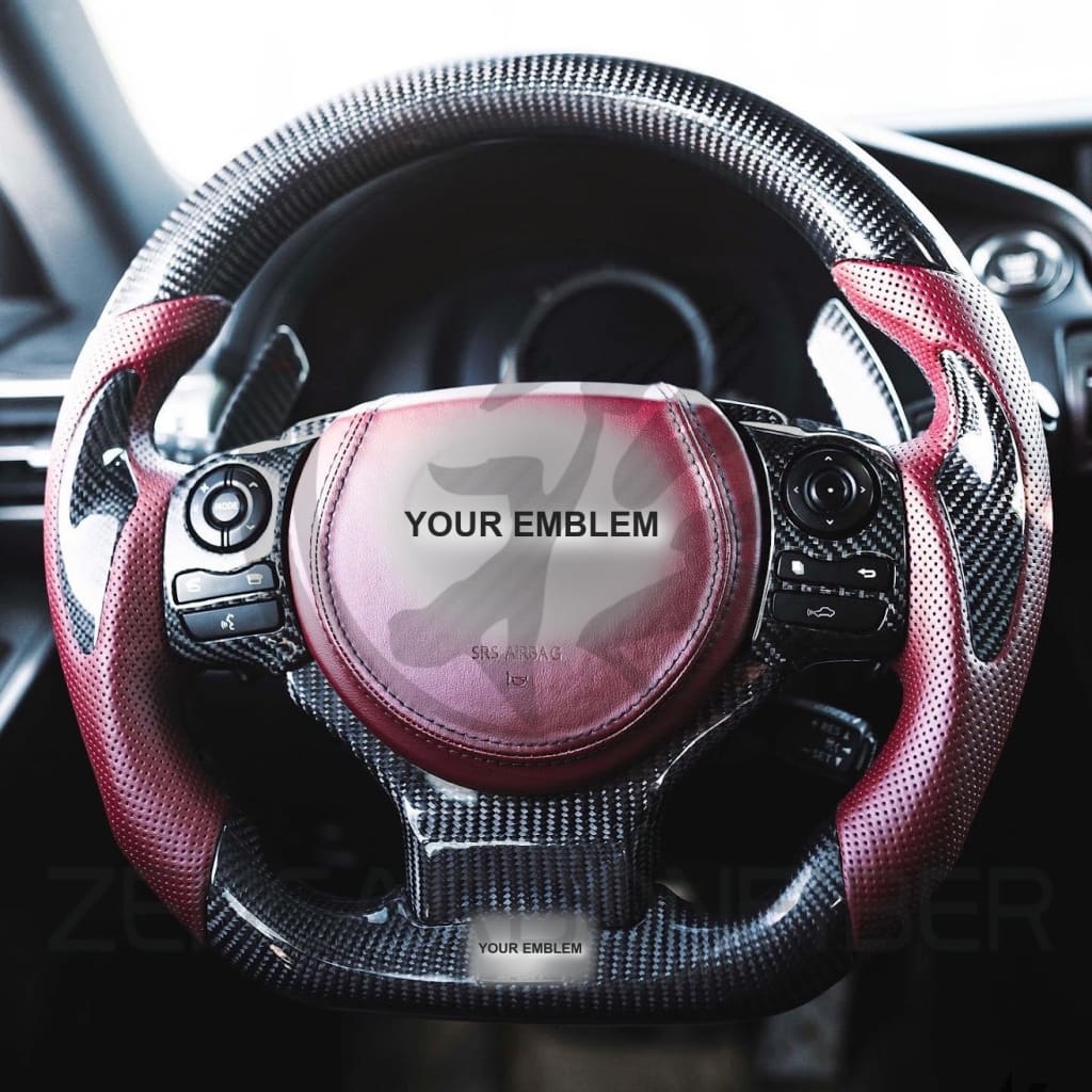 Carbon Fiber Steering Wheel for 2014-2025 Lexus 3IS/4IS/RC/GSF - Steering Wheels