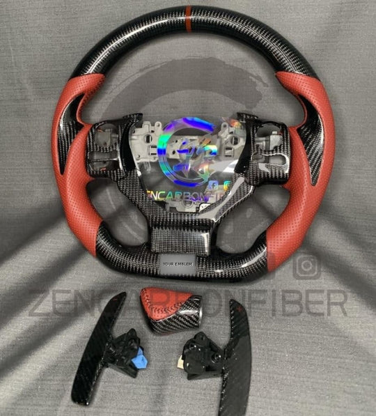Carbon Fiber Steering Wheel for 2014-2025 Lexus 3IS/4IS/RC/GSF - Steering Wheels