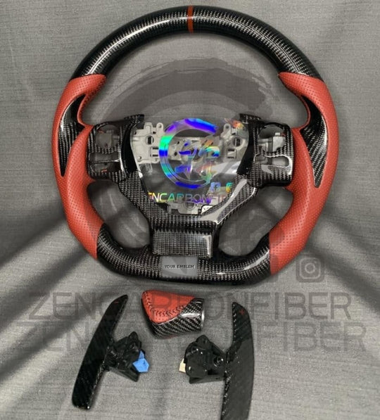 Carbon Fiber Steering Wheel for 2014-2025 Lexus 3IS/4IS/RC/GSF - Steering Wheels