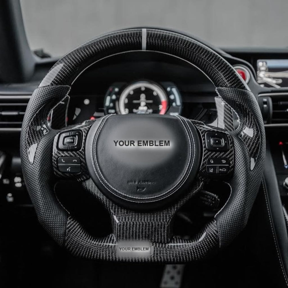 Carbon Fiber Steering Wheel for 2014-2025 Lexus 3IS/4IS/RC/GSF - Steering Wheels
