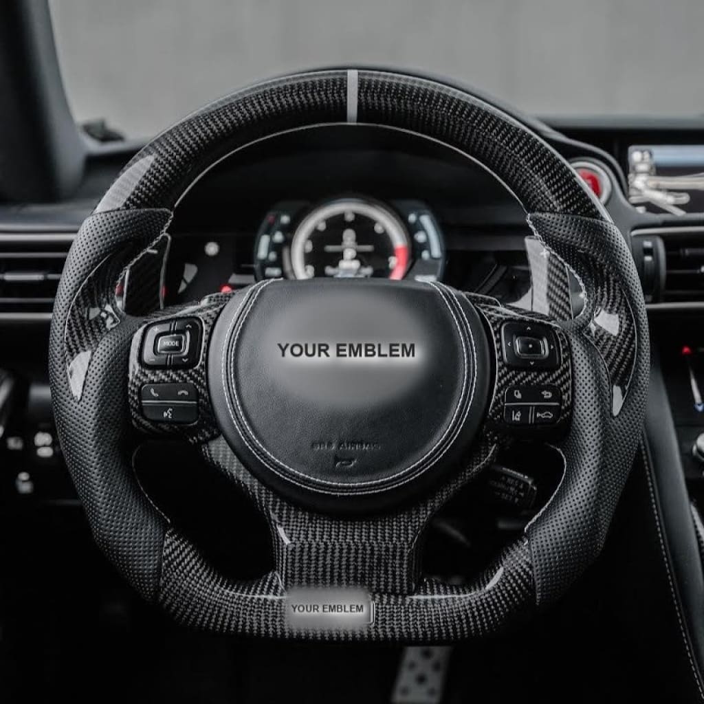 Carbon Fiber Steering Wheel for 2014-2025 Lexus 3IS/4IS/RC/GSF - Steering Wheels