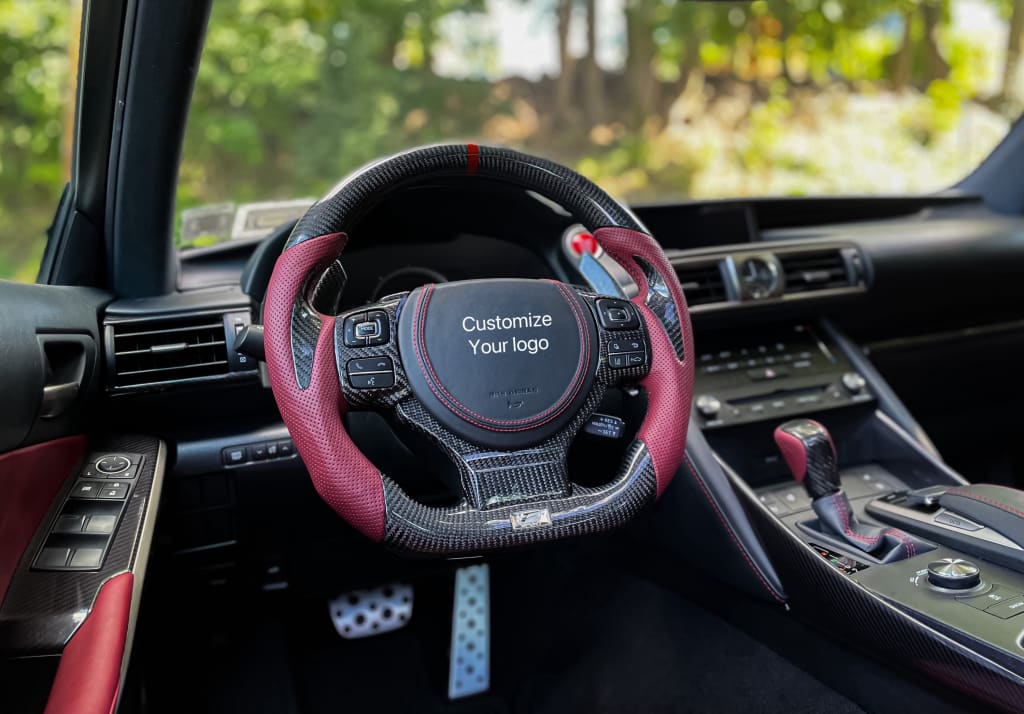 2014 + Lexus 3Is/4Is/Rc/Gsf Carbon Fiber Steering Wheel Steering Wheel