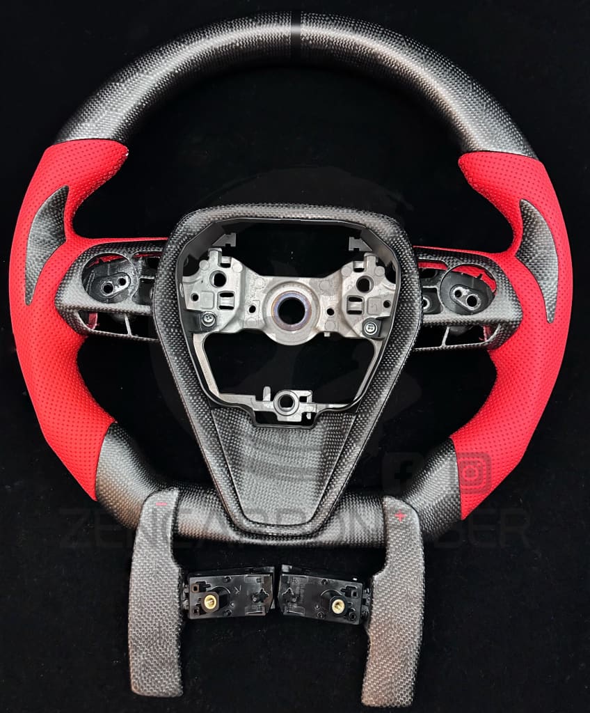 2018-2024 8th gen Toyota Camry Carbon Fiber Steering Wheel Steering Wheels