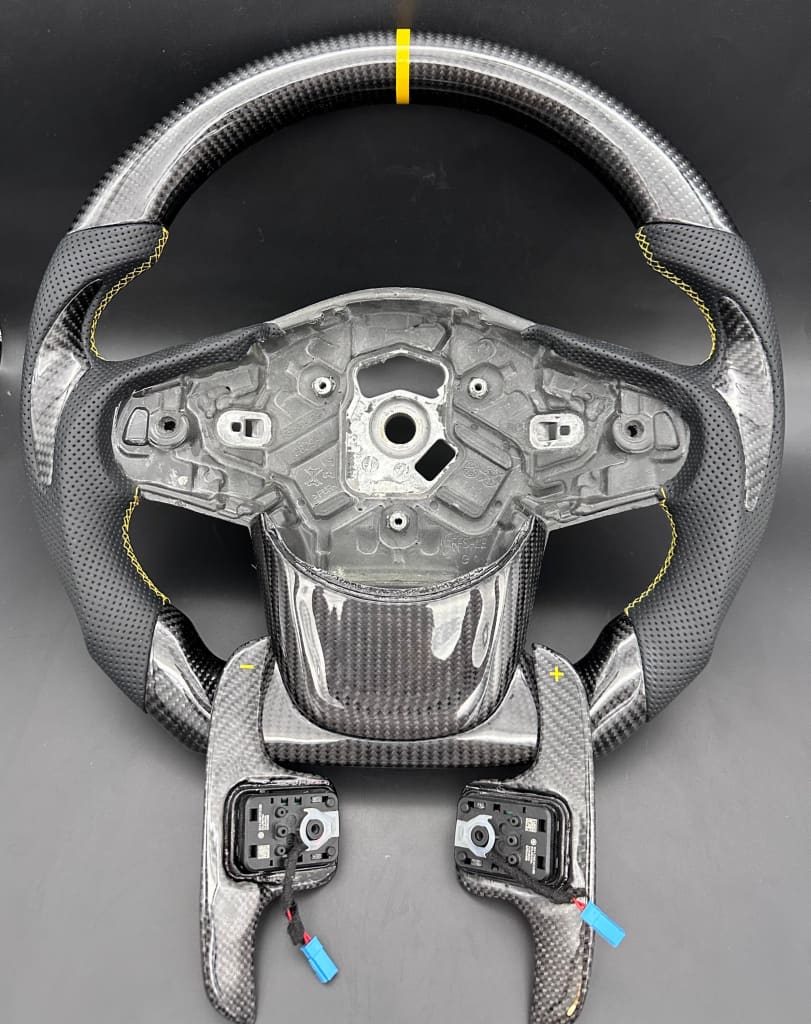 2020 + A90 Mk5 Toyota Gr Supra Carbon Fiber Steering Wheel Steering Wheel