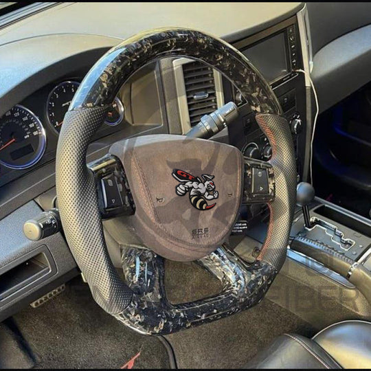 Volante de fibra de carbono 2006-2010 WK1 Jeep Grand Cherokee SRT8
