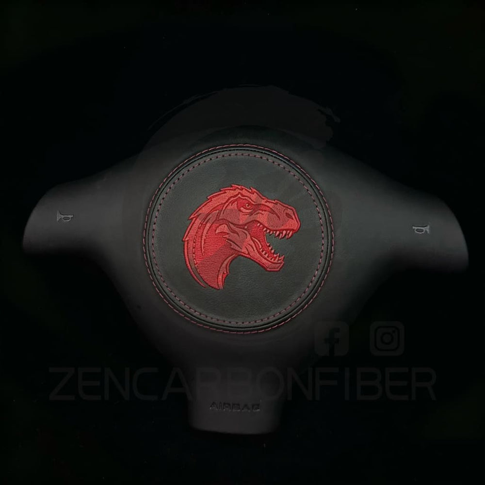 Custom Airbag Cover for 1997-2003 Volkswagen/VW Jetta/Golf MK4 - airbag cover