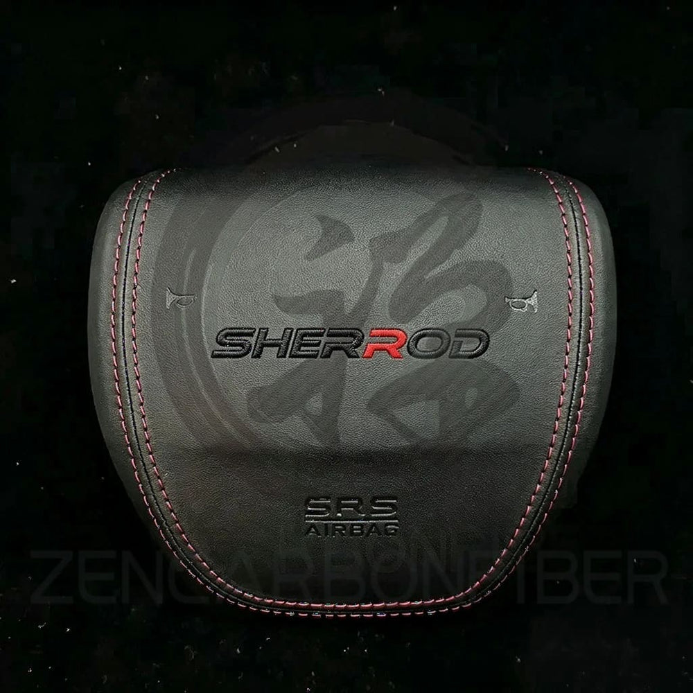 Custom Airbag Cover for 2013-2017 9th Gen Honda Accord - airbag cover