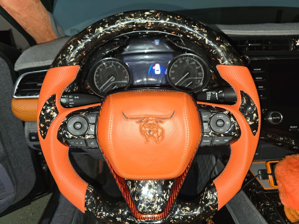 2018 + 8Th Gen Toyota Camry Custom Airbag Cover